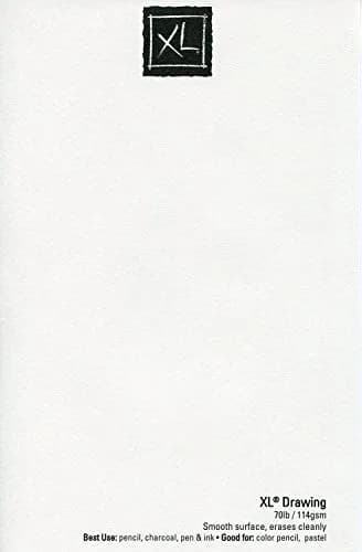 Canson XL Series Drawing Paper Pad, 5.5x8.5 in | Smooth surface, 60 sheets, acid-free thumbnail 4