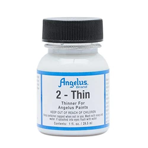 Angelus 2-Thin Leather Acrylic Paint Medium 1 oz | Thins Viscosity for Airbrush & Porous Materials thumbnail 1