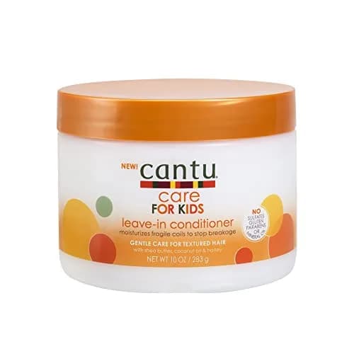 Cantu Care for Kids Leave-In Conditioner 283ml (10 oz) | Moisturizes Fragile Coils to Stop Breakage thumbnail 1