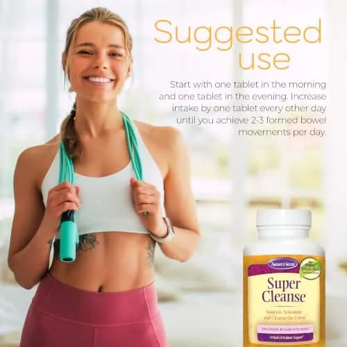 Nature's Secret Super Cleanse Herbal Colon Cleanse & Gut Health 2-Pack | Supports Digestive Wellness & Regularity thumbnail 3