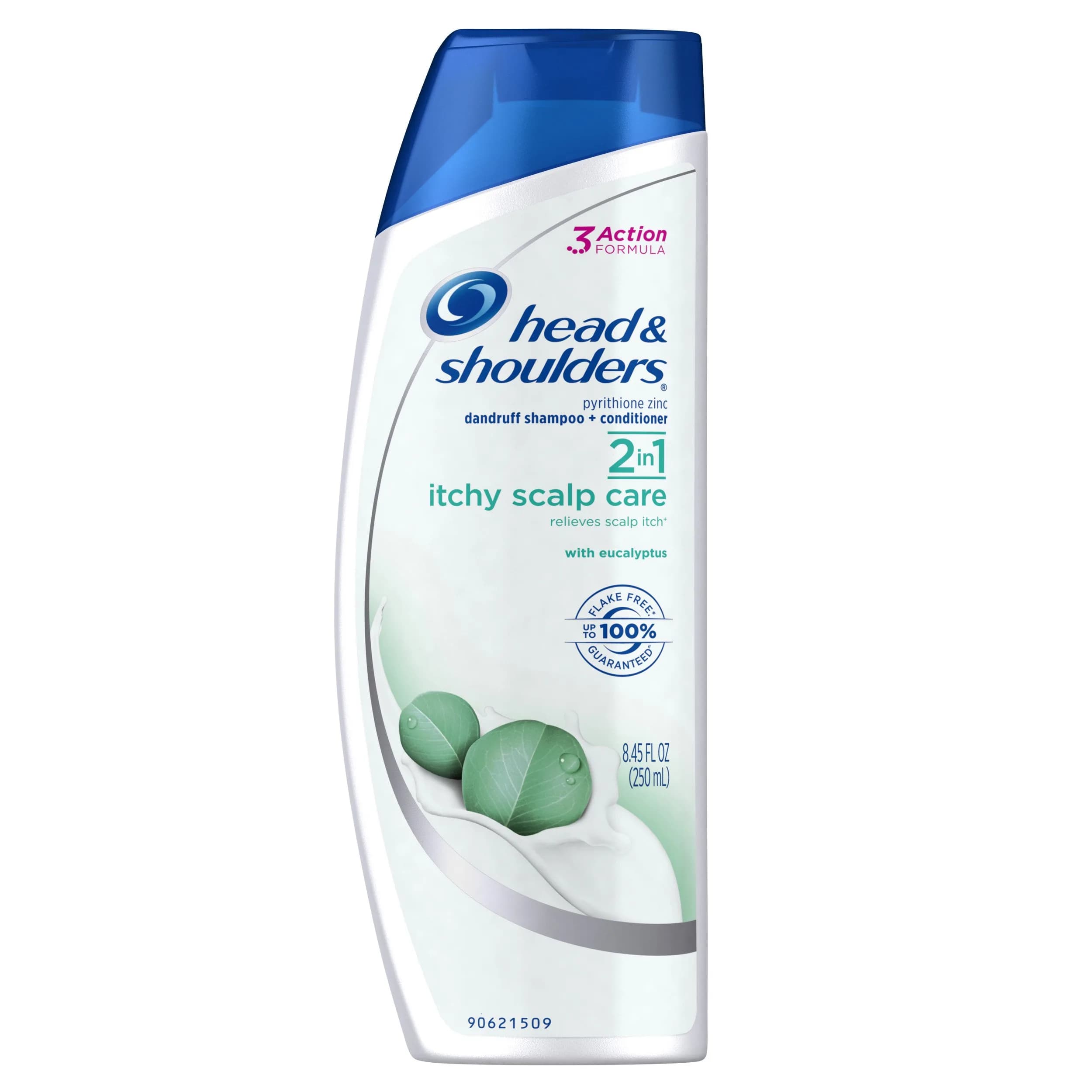 Head & Shoulders Itchy Scalp Care 2-in-1 Shampoo + Conditioner with Eucalyptus 249ml (8.45 Fl Oz) | Relieves Itch & Dandruff - main product image