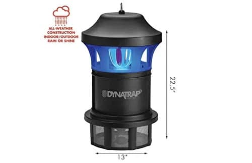 DynaTrap DT1775 1 Acre Mosquito & Flying Insect Trap, 5.44 kg (12 lb) | Whisper-Quiet Fan & UV Light Insect Killer thumbnail 3