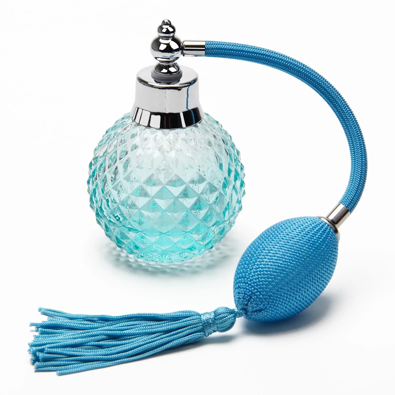 Coolrunner 100 ml Perfume Bottle, Spray Empty Refillable Bottle | Vintage Crystal Design - main product image