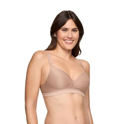 Warner's Women's Play It Cool Stay Cool and Dry Wireless Lift Comfort Bra 34C | Moisture-Wicking, Supportive, Comfortable thumbnail 1