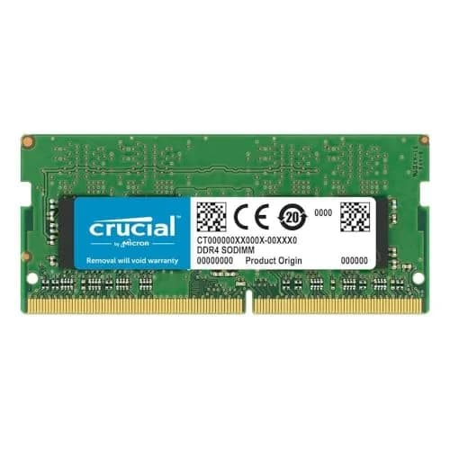 Crucial 16GB DDR4 2400MHz SODIMM Laptop Memory | CT16G4SFD824A thumbnail 1