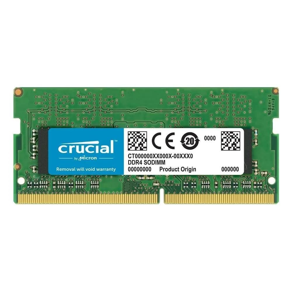 Crucial 16GB DDR4 2400MHz SODIMM Laptop Memory | CT16G4SFD824A - main product image