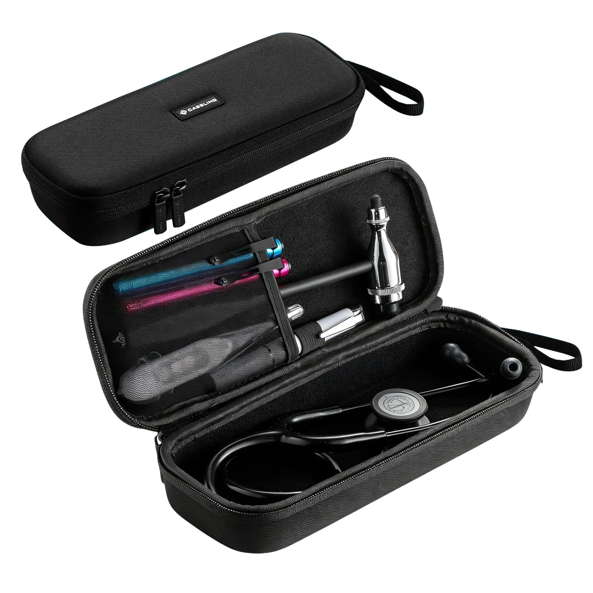 caseling Hard Stethoscope Case for Littmann Classic III & Cardiology IV | Protects Medical Tools from Drops & Dust - main product image