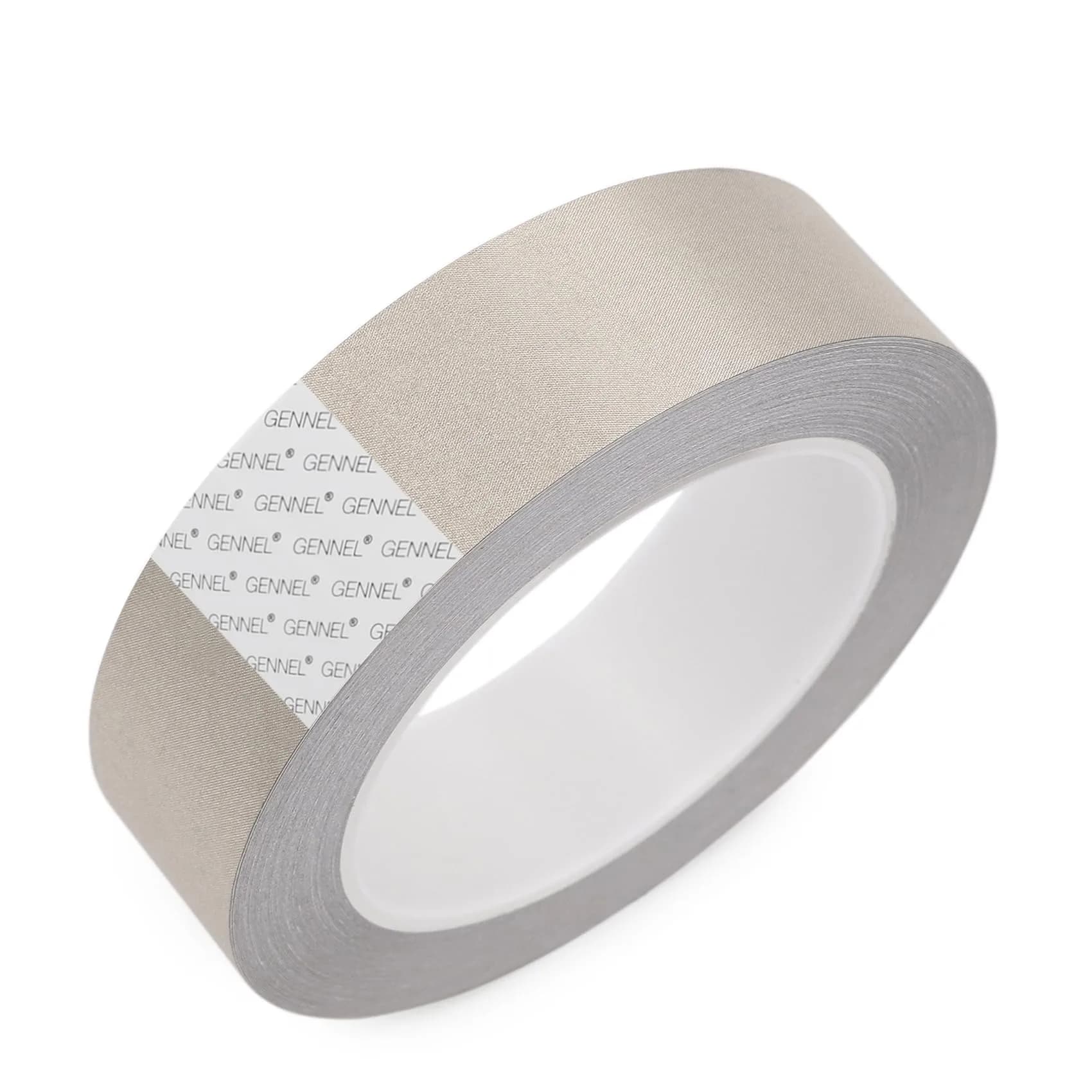 GENNEL Conductive Fabric Tape 30mm x 20M | EMI Shielding, Electrical Conductivity, High Temperature Resistance — 30mm