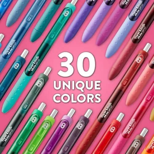 Paper Mate InkJoy Gel Pens 10 Count | Fast-Drying, Vibrant Colors, Comfortable Grip thumbnail 4