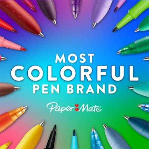 Paper Mate InkJoy Gel Pens, Medium Point (0.7mm), 20 Count | Fast-Drying, Vibrant Colors for School & Office thumbnail 6