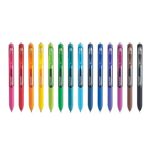 Paper Mate InkJoy Gel Pens, Retractable, Fine Point (0.5mm), Black Ink, 12 Count | Smooth Ink Flow thumbnail 7