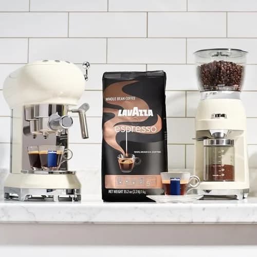 Lavazza Espresso Whole Bean Coffee, Medium Roast, 100% Arabica, 2.2 lb Bag (Pack of 2) | Aromatic, Italian Coffee for Espresso & Drip thumbnail 8