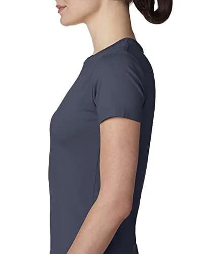 Next Level Women's Signature Style Boyfriend Jersey T-Shirt XXX-Large Indigo | Longer Body Length thumbnail 4