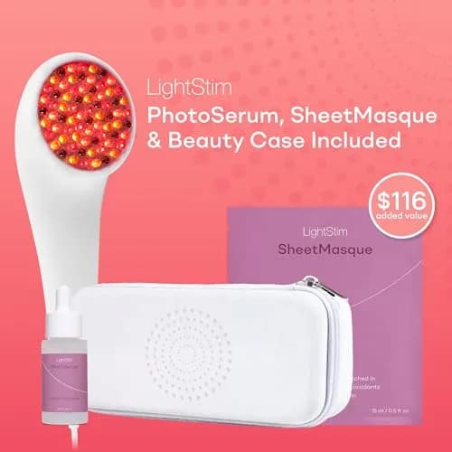 LightStim for Wrinkles LED Red Light Therapy with 72 LEDs | FDA Cleared Anti-Aging Device thumbnail 2