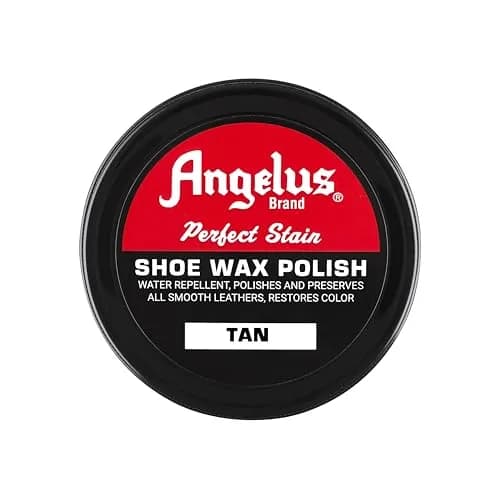 Angelus Shoe Wax Polish 3oz (Tan) | Water-Repellent Leather Care for Boots & Saddles thumbnail 3