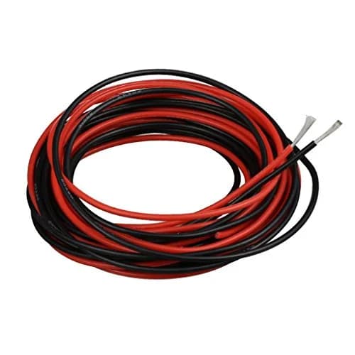BNTECHGO 20 AWG Silicone Wire Red and Black | 10ft Each, Tinned Copper, 600V, Flexible thumbnail 1