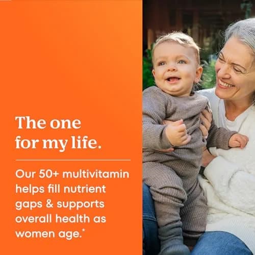 ONE A DAY Women’s Multivitamin 50+ Tablets | Supports Aging & Immunity thumbnail 4