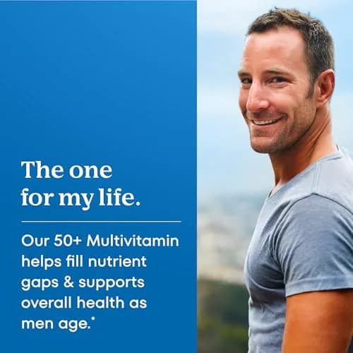 One A Day Men's 50+ Multivitamins 100 Count (Pack of 1) thumbnail 3