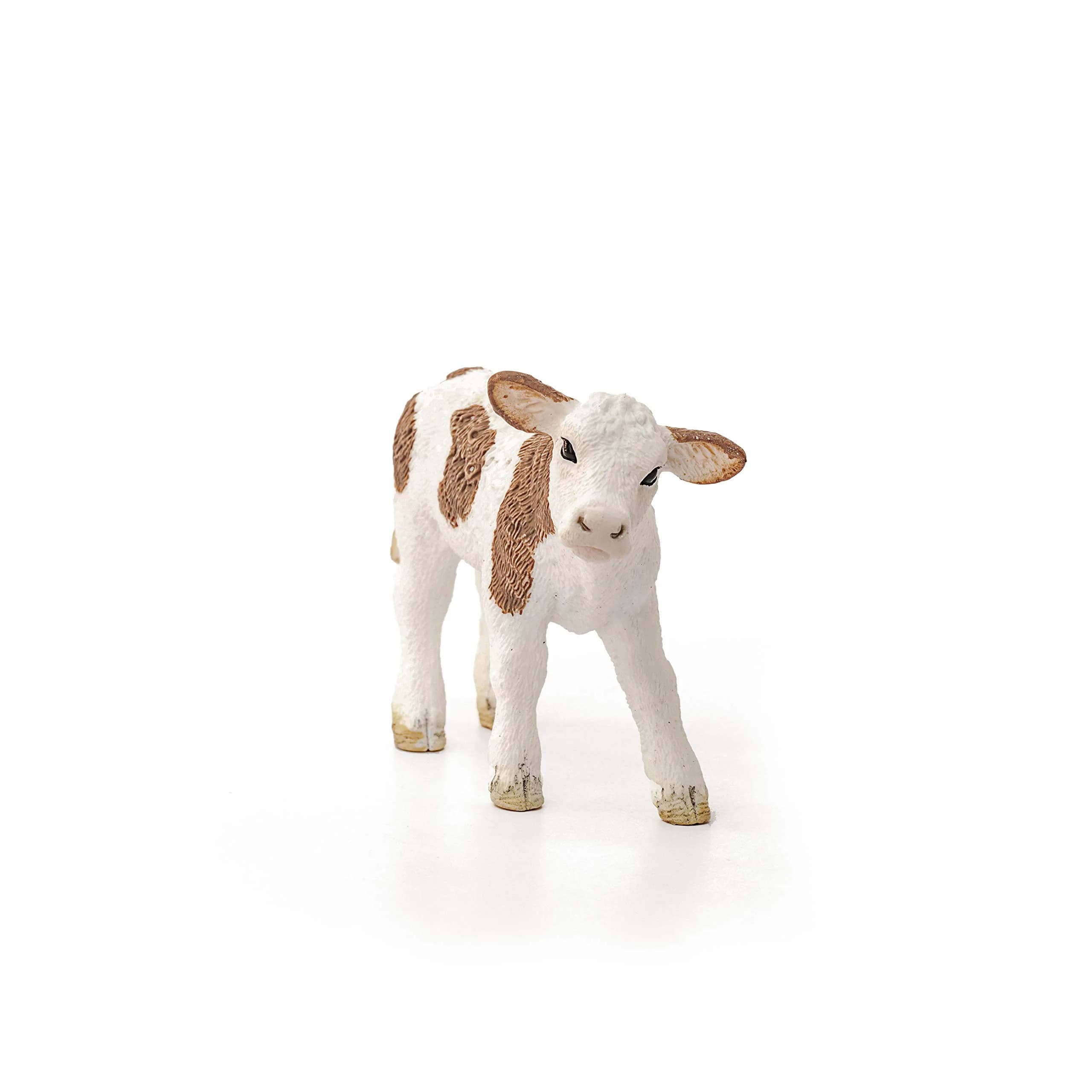 Schleich Simmental Calf Toy Figurine 5 cm (2 in) | Realistic Animal Toy for Kids Ages 3+ thumbnail 2