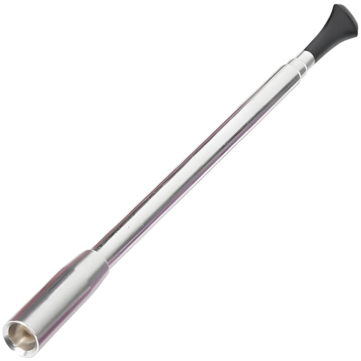 Audrey Style Vintage Extendable Cigarette Holder in Silver - Long Extendable Cigarette Holder for Women 1920s Costume Cosplay thumbnail 1