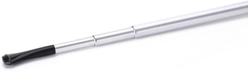 Audrey Style Vintage Extendable Cigarette Holder in Silver - Long Extendable Cigarette Holder for Women 1920s Costume Cosplay thumbnail 4