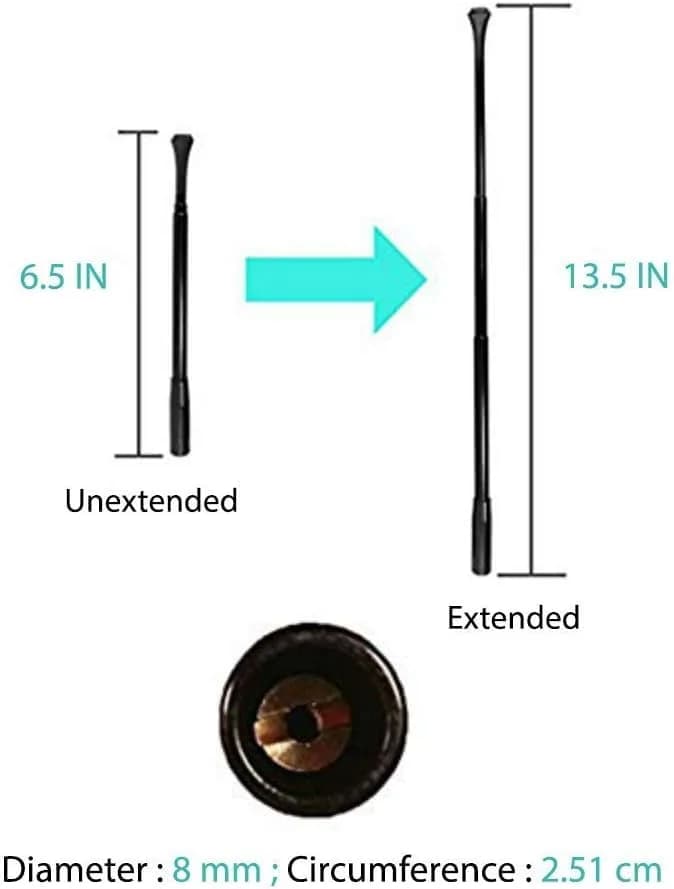 Audrey Style Vintage Extendable Cigarette Holder in Silver - Long Extendable Cigarette Holder for Women 1920s Costume Cosplay thumbnail 5