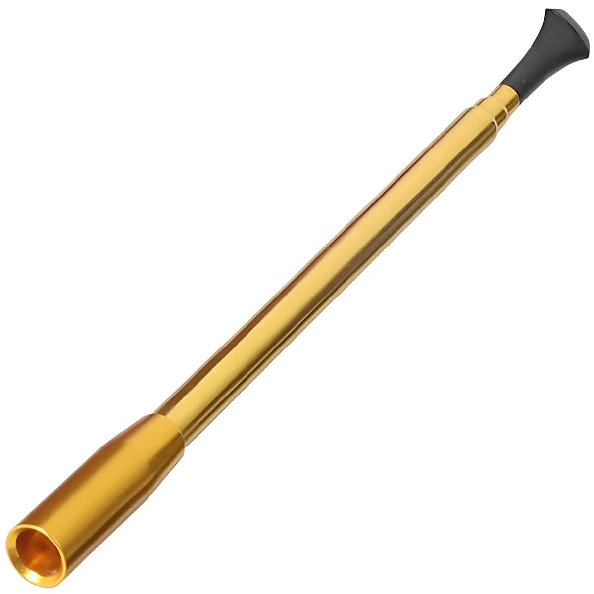 Utopiat Audrey Style Vintage Extendable Holder Purple | 19.7 cm (7.75 in) Extended — Gold