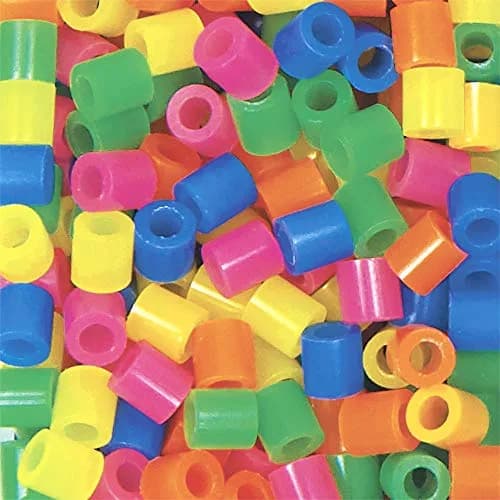 Perler Neon Mix Fuse Beads 1000 Count (Small) | Safe for Ages 6+ | USA-Imported Craft Beads thumbnail 2