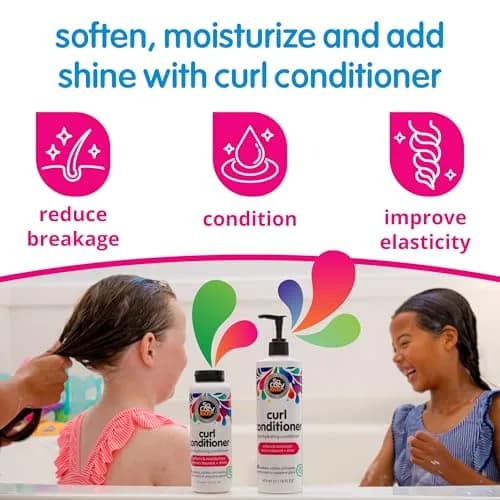SO COZY Kids Curl Conditioner for Curly Hair 311ml (10.5 Fl Oz) | Ultra-Hydrating Detangler for Frizz Control thumbnail 2