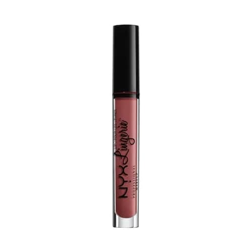 NYX PROFESSIONAL MAKEUP Lip Lingerie Exotic Matte Liquid Lipstick - Warm Mahogany Red, 3.4ml thumbnail 1