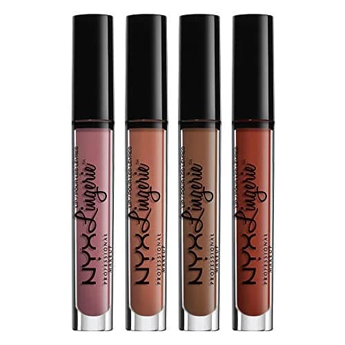 NYX PROFESSIONAL MAKEUP Lip Lingerie Matte Liquid Lipstick - Baby Doll, 3.4ml (0.11 Fl Oz) | Long-Lasting Matte Finish thumbnail 9