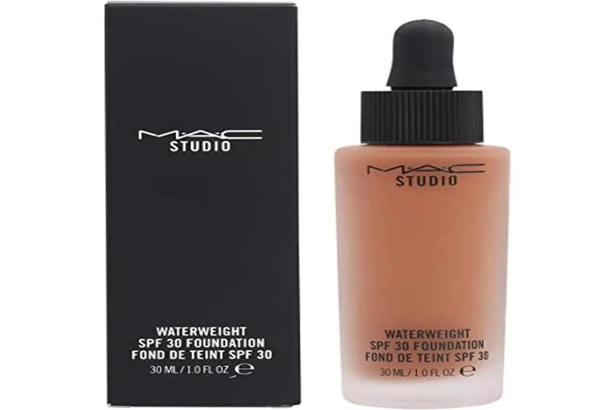 MAC Studio Waterweight SPF 30 Foundation Drops NC45 30ml (1.01 Fl Oz) | Dermatologist Tested — NW50