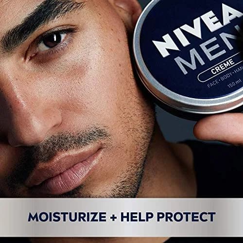 NIVEA MEN Creme Face Hand and Body Lotion 156ml (5.3 oz) | Vitamin E Enriched for Dry Skin thumbnail 3