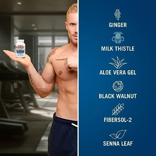 Century Systems The Cleaner Detox 52 Vegetarian Capsules | 7-Day Internal Cleansing Support for Men thumbnail 2
