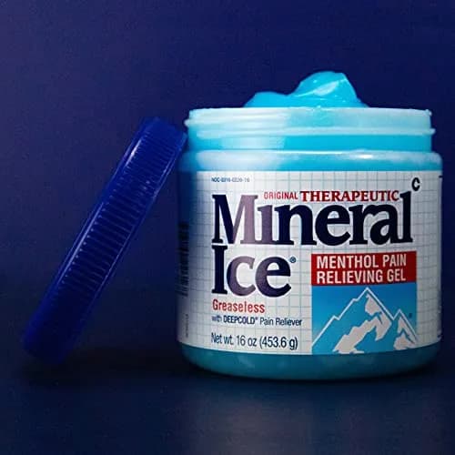 Mineral Ice Therapeutic Menthol Pain Relief Gel, 16 Oz | Greaseless, Deep Cold Relief for Muscles & Joints thumbnail 2