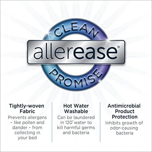 Aller-Ease Maximum Allergy Mattress Protector Full Size 74.5" L x 53.5" W x 10" D | Waterproof & Breathable for Allergy Relief thumbnail 6
