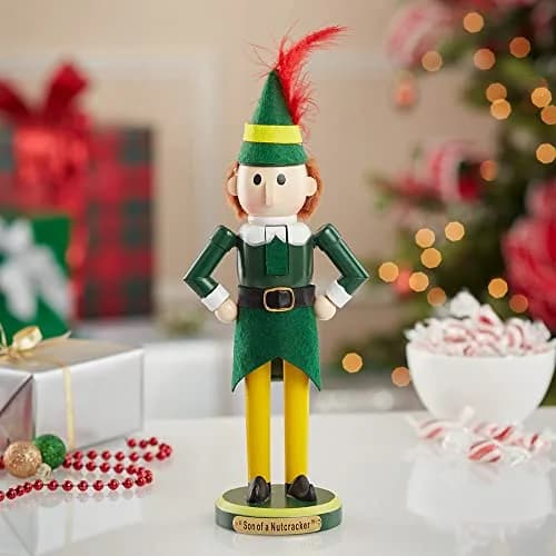 Kurt S. Adler Buddy The Elf Nutcracker 27.9 cm (11") | Officially-Licensed Movie Collectible thumbnail 7