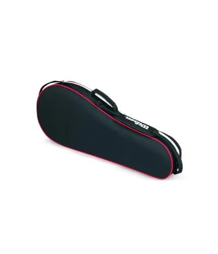 Wilson Advantage III Triple Tennis Racket Bag - Black/White/Red, Holds up to 3 Rackets | 77 cm (30 in) Bag thumbnail 2