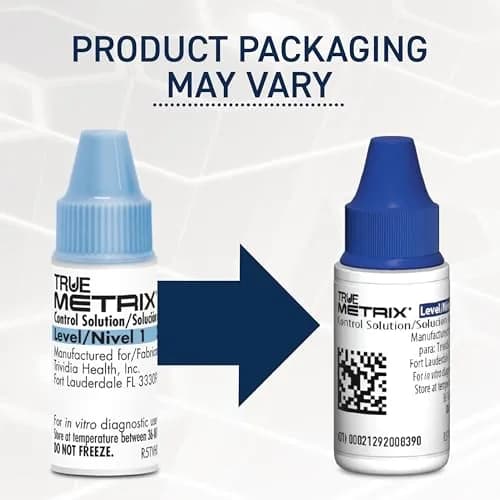 TRUE METRIX Control Solution Level 1 | 3 mL Bottle for Blood Glucose Testing thumbnail 2