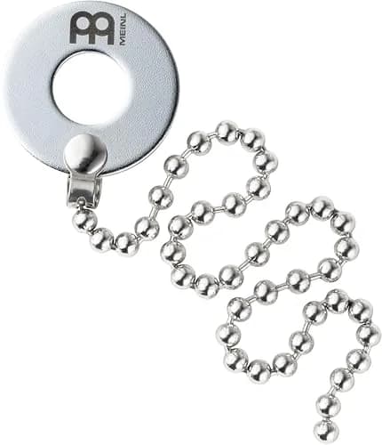 Meinl Percussion Bacon Cymbal Sizzler — Standard Model, 10.5" Chain | Adds Sizzle to Ride, Crash & China Cymbals thumbnail 1