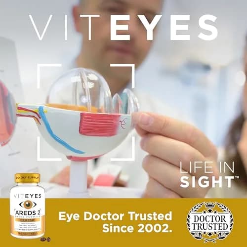Viteyes AREDS 2 Classic Macular Health Formula Softgels 180 Count (Pack of 1) | Eye Health Vitamin to Support Macular Health thumbnail 4