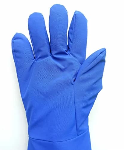Inf-way Blue Elbow Length Cryogenic Gloves - 19" for Extreme Cold Protection thumbnail 2