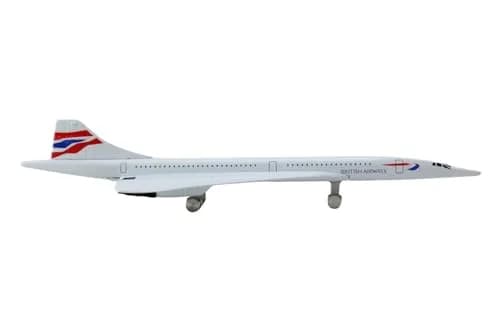 Daron British Airways Concorde Single Plane Toy , White Small | Die-Cast Model for Kids & Collectors thumbnail 8