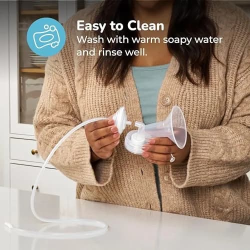 Spectra Baby Wide Breast Shield Set XL 32mm | BPA-Free for Spectra S1, S2, S3, 9 Plus Breast Pumps | 1-Pack thumbnail 5
