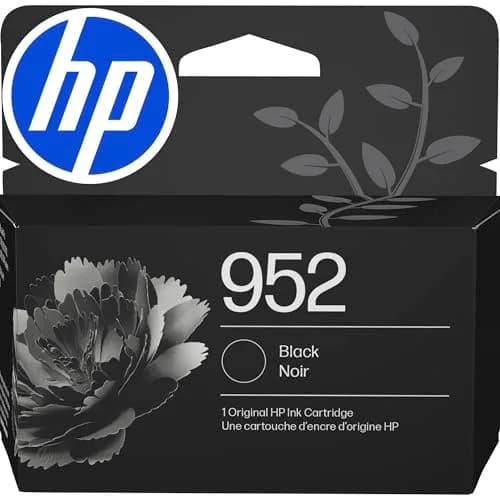 HP 952 Black Ink Cartridge (1 Pack) | Genuine Pigment Ink for OfficeJet Pro Printers | 900 Pages thumbnail 1