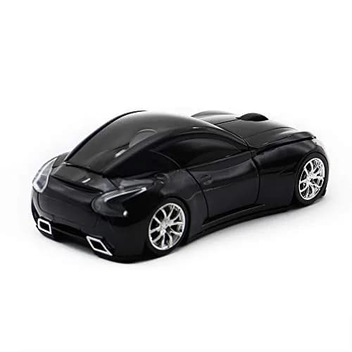 MGbeauty Wireless Car Mouse with USB Receiver, 1600 DPI Optical Sensor, 2.4GHz Wireless, Black | Gaming Mouse for Laptop Windows Mac thumbnail 4