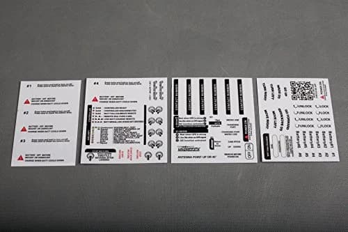 SummitLink Sticker Set for Phantom 3 Standard Transmitter | High Contrast ID Marking Decal thumbnail 6