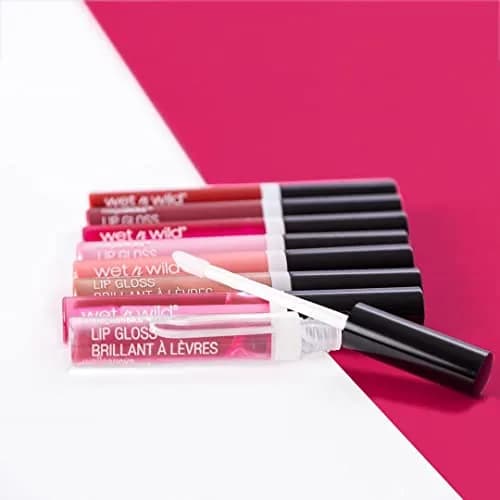 wet n wild MegaSlicks Lip Gloss Red Cherish | Ultra-Glossy, Vitamin-E Enriched, Vegan (16.26 ml / 0.55 Fl Oz) thumbnail 8