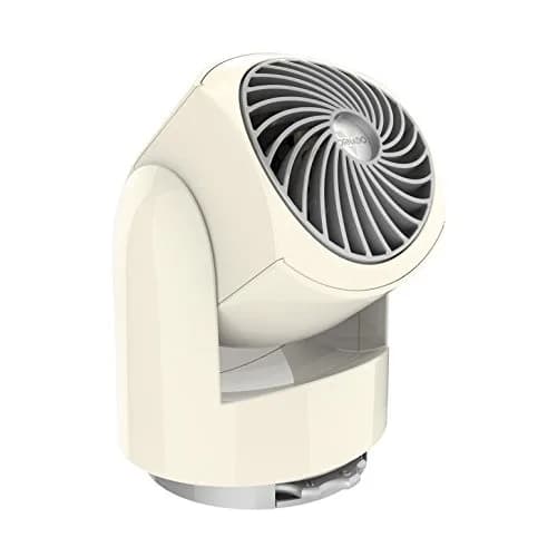 Vornado Flippi V6 Compact Air Circulator Fan, Quiet Portable Travel Fan for Office or Bedroom, Adjustable Head, 2 Speeds, Vintage White thumbnail 1