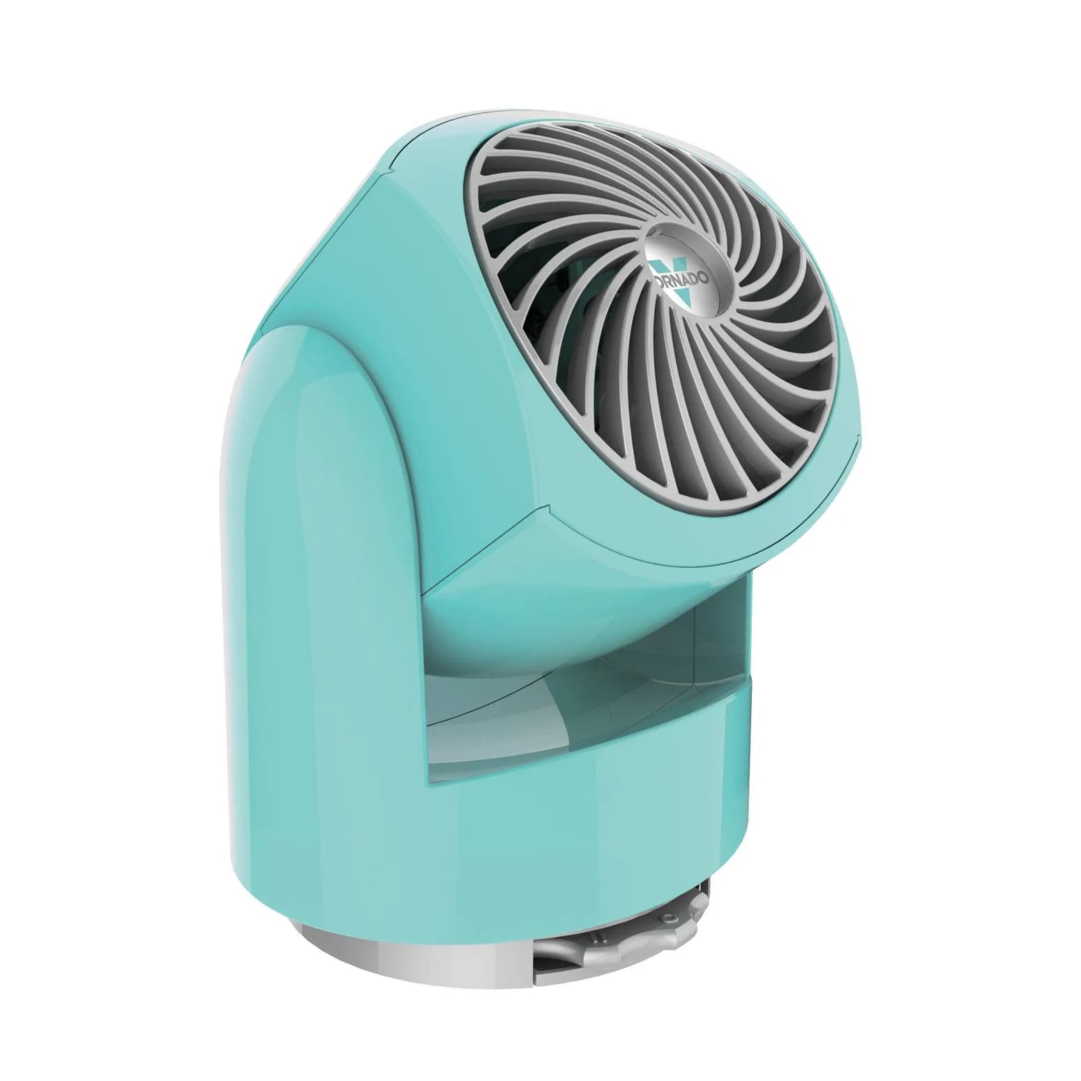 Vornado Flippi V6 Compact Air Circulator Fan, Quiet Portable Travel Fan for Office or Bedroom, Adjustable Head, 2 Speeds, Vintage White — Bliss Blue